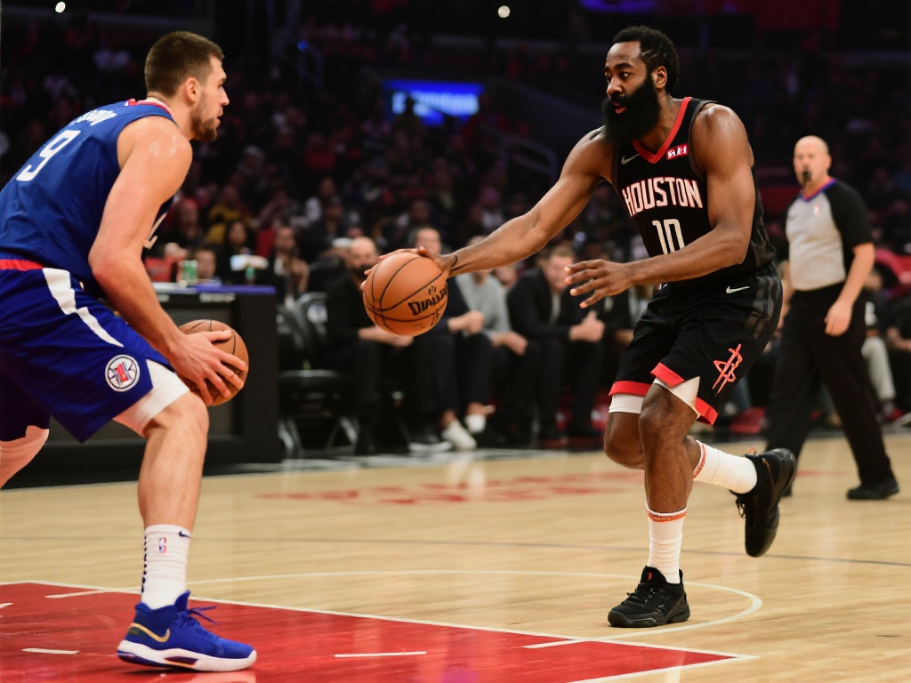 詹姆斯·哈登作为NBA顶级的控球后卫，他